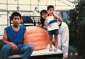 カボチャコンテストの様子 その2