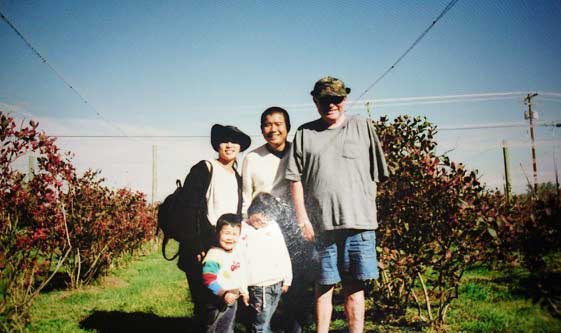 平成19年、久美子、ブルーベリー栽培に取り組み始める。