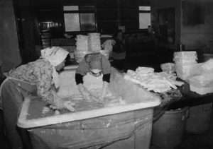 べったら漬けの本漬け作業