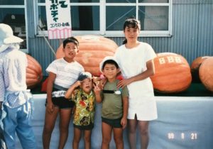 カボチャコンテストの様子 その3